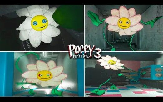 【搬运YouTube】全部的DAISY花的模组在Poppy playtime第三章的boss丨Poppy playtime第二章截图