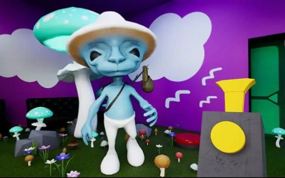 同人班班幼儿园第5章-会见 SMURF蓝精灵猫(游戏 # 5)截图