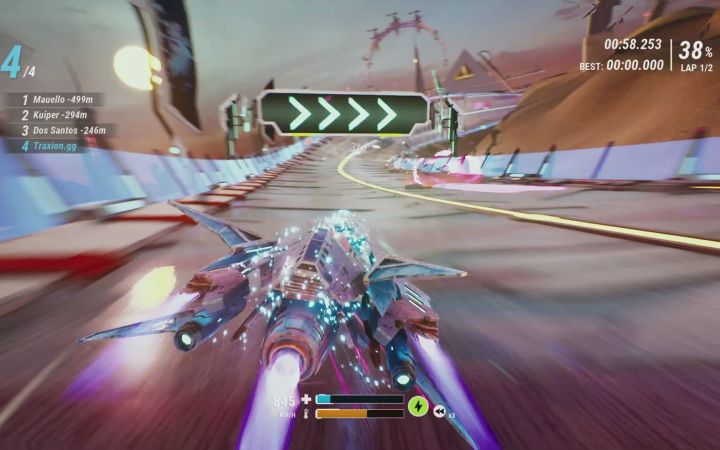 [太空竞速] Redout 2 红视2 生肉评测截图