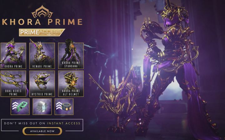 《星际战甲》Khora Prime Access与Veilbreaker 预告截图