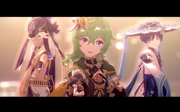 【原神MMD】 箱庭のコラル【须弥组】【搬运】截图