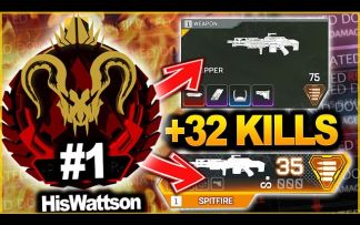 【APEX/转载】hiswattson在猎排新阵容中尝试使用喷火轻机枪