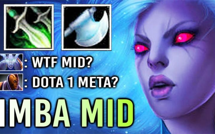 DOTA1中单回归?中单复仇之魂,蝴蝶+幻影斧=19杀【DOTA2】截图