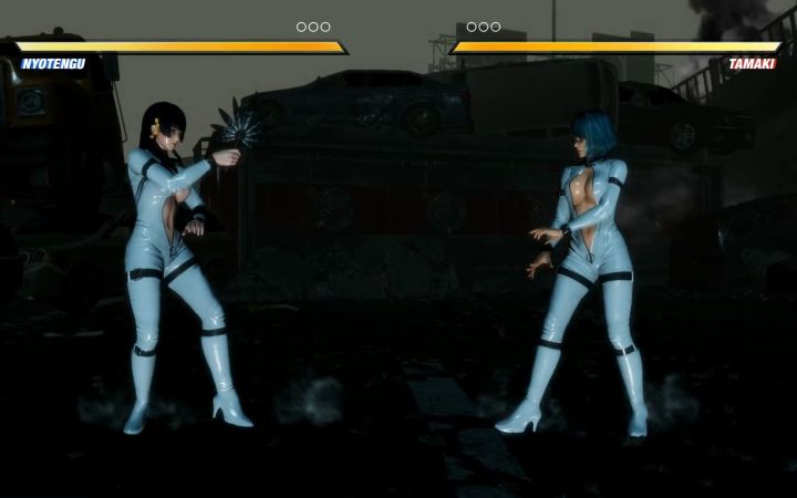 《死或生6》女天狗VS环姐截图