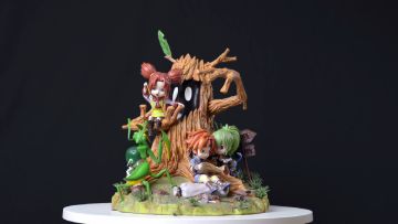 魔力宝贝归来限定树精手办展示