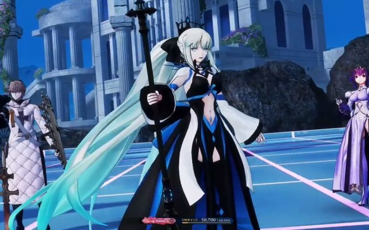 《Fate/Grand Order Arcade》8.18对战 摩根开局截图