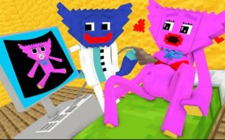 怪物学院第1802集丨Pregnant Kissy missy丨sad Love Story丨我的世界动画