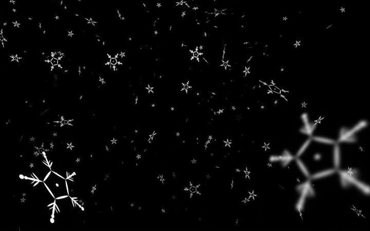 虚幻引擎5.1 Niagara 教程中的雪花纹理和降雪截图