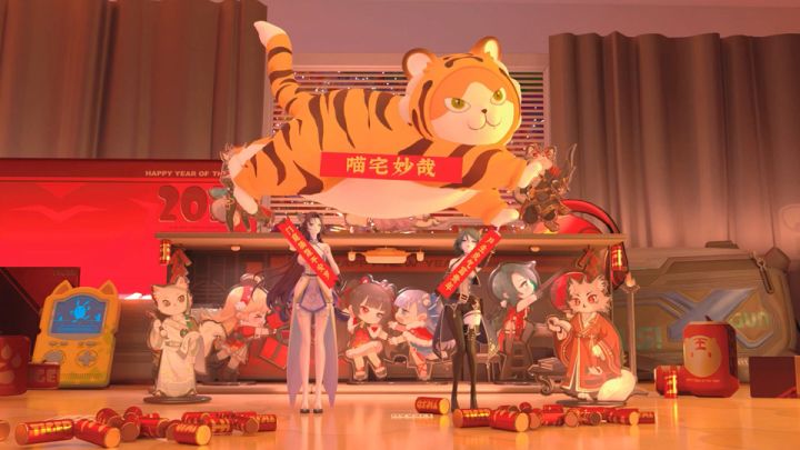 春节将至,主人家里怎么可以这么没气氛!截图
