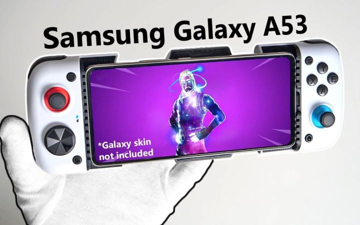 【手机开箱】讲究哥开箱三星Galaxy A53 5G + 小鸡游戏手柄GameSir X3截图