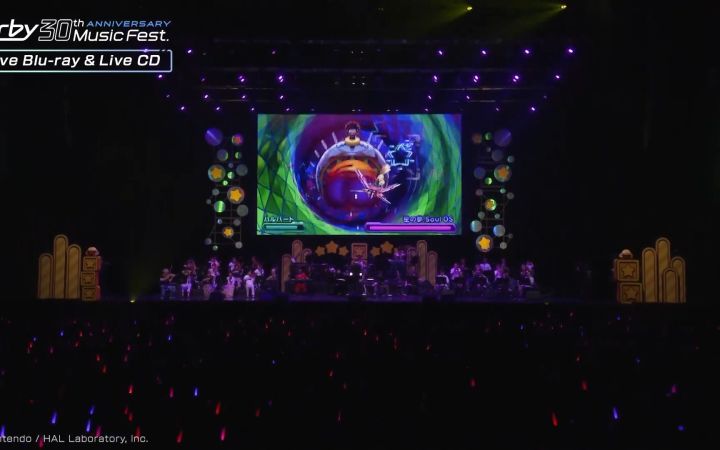 【幕后故事】介绍call棒(粉丝应援棒)在演出时的视频『星之卡比 30周年纪念音乐会 Live Blu-ray & Live CD』【星之卡比官方片·搬运】截图