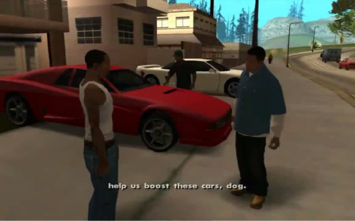 【油管转载】如果你在GTA:SA里找到富兰克林和拉马尔会发生什么?(mod)截图