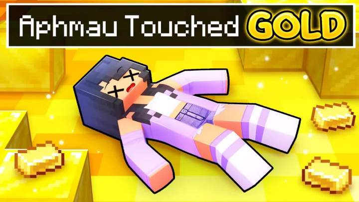 【Aphmau】Minecraft 但黄金会杀死你!截图