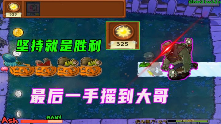 植物大战僵尸：不要轻言放弃，不到最后一刻你都不知道结果是啥截图