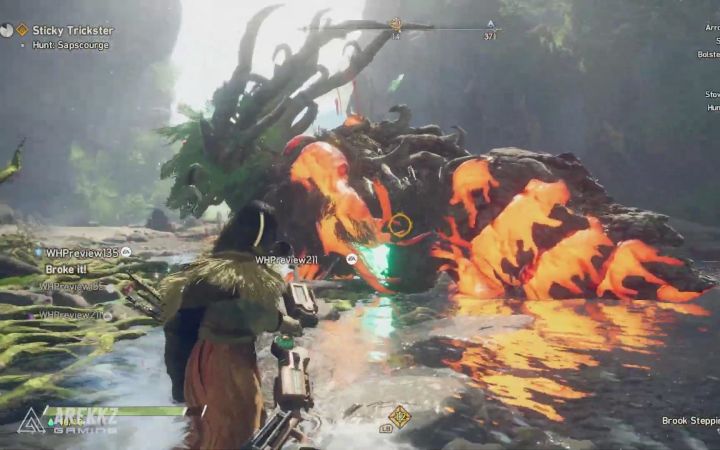 EA与光荣联合出品《狂野之心WILD HEARTS》武士刀与弓箭 狩猎演示(生肉)截图