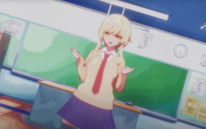 【原神MMD】金曜日のおはよう (星期五的早安)【荧&公子】【搬运】截图