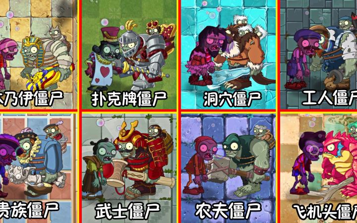 pvz2:当满buff的普通僵尸,挑战各个世界的巨人僵尸!截图