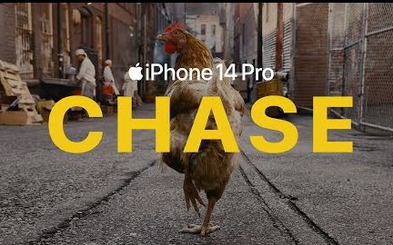 iPhone 14 Pro 最新广告:追鸡截图