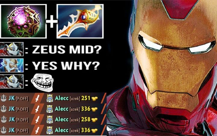 中单雷神是吧?你给我托尼斯塔克等着【DOTA2发条技师】截图