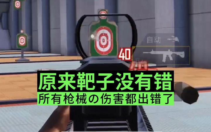 所有枪械の伤害都出错了！截图