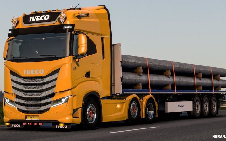 【YouTube】欧卡2付费mod_依维柯S-Way 2019|ETS2 Mods v1.44 | Iveco S Way 2019 | ETS2 Mods截图