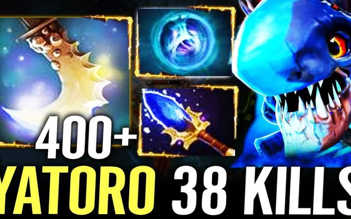 YATORO 1号位小鱼人,38分钟38杀【DOTA2】截图