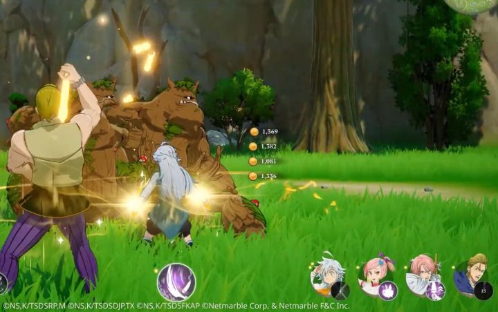 二次元开放世界动作网游 七大罪起源 游戏内带UI实录 GDC2023开发者大会录像截图