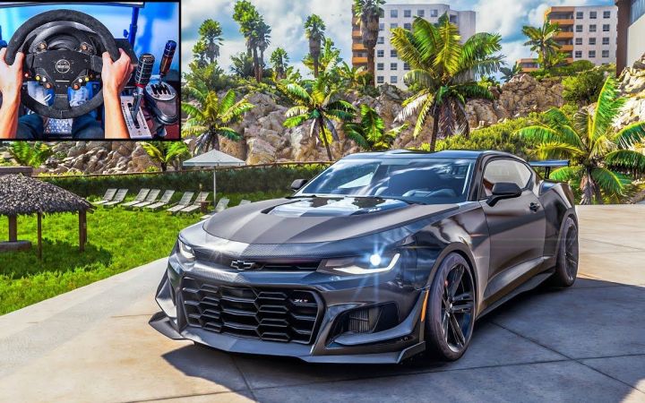 【极限竞速-地平线5】1100HP 雪佛兰 科迈罗 ZL1 1LE截图