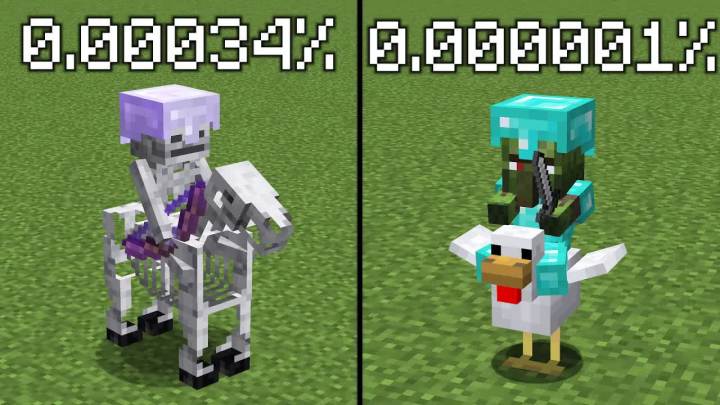 非常罕见的minecraft怪物截图