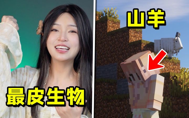 我的世界版小贱贱,MC最皮生物!截图