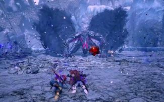 《怪物猎人崛起 曙光》黑蚀龙/大名盾蟹/电龙 实机演示