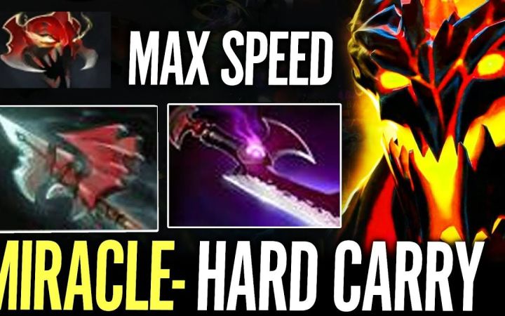 miracle奇迹哥物理影魔,大推推加影刀VS恐怖利刃【DOTA2】截图