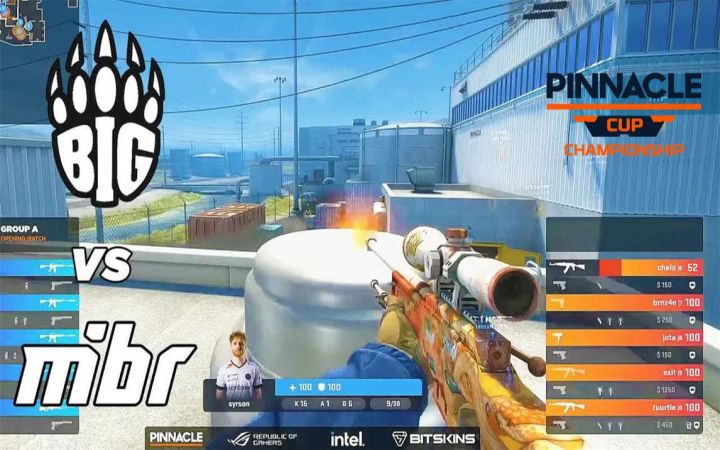 【2022巅峰杯冠军赛】BIG vs MIBR - A组首轮 BO1高光集锦 l CSGO截图