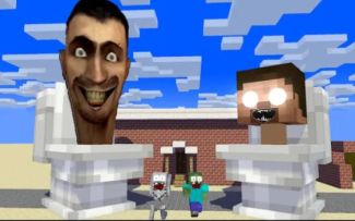 MC怪物学院动画丨马桶人与him马桶的恐怖挑战丨我的世界动画