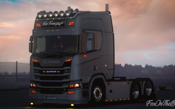 【YouTube】欧卡2付费mod_斯堪尼亚NG R&S灯光包&DSP配件包|Scania Next Generation R&S Light Pack & D截图