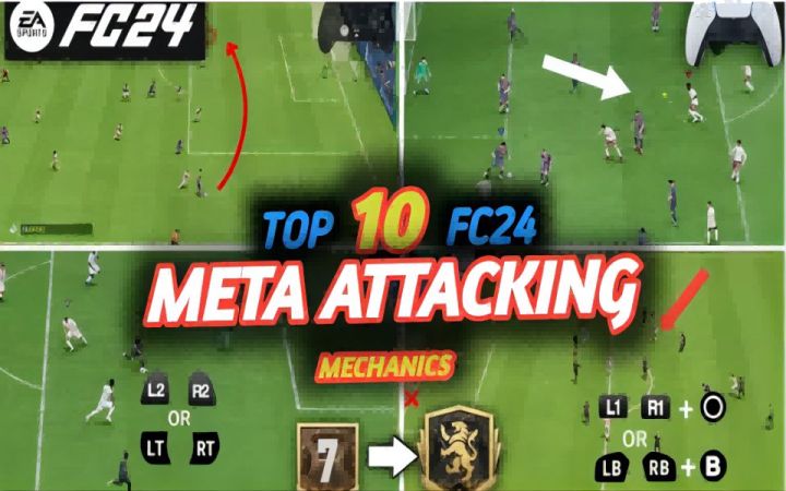 或许有你不知道的?外网FIFA专家给你10条EAFC24的进攻套路!截图
