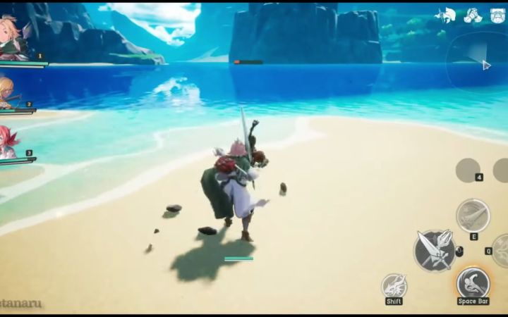 游戏内实录公布 龙之谷原班人马打造的开放世界3D动作RPG网游 龙之剑 Dragon Sword 战斗实机演示截图