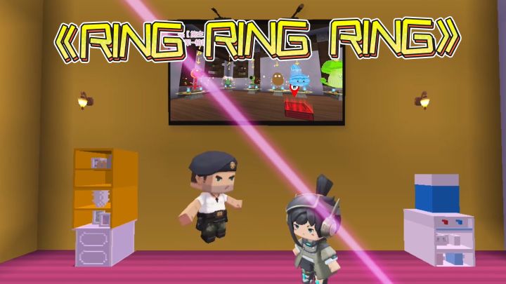 迷你世界:队长和迷北北PK《ringringring》,谁唱得更好听?截图