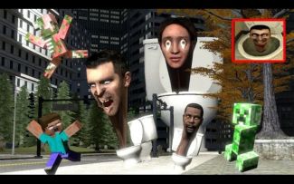 MC怪物学院动画丨马桶人 vs 怪物学院丨我的世界动画