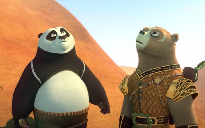 Netflix《功夫熊猫 神龙骑士》中文正式预告公开截图
