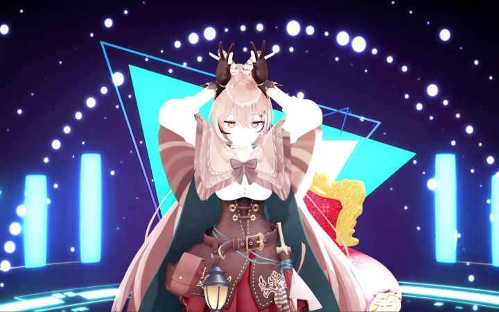 【VtuberMMD】KING【七诗无名】【搬运】截图