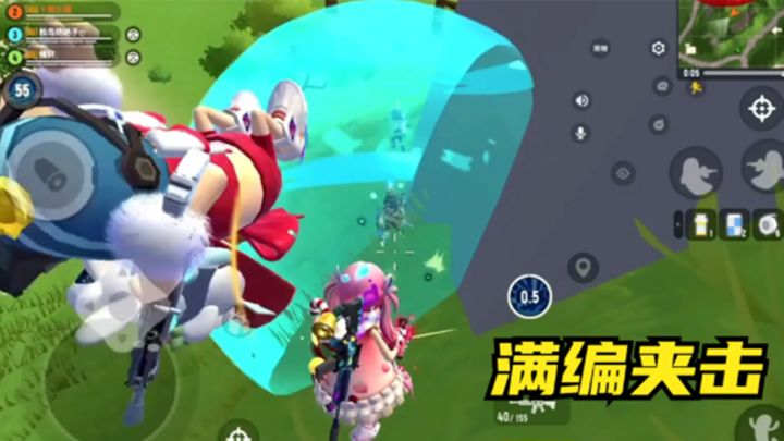 十指小调：满编夹击，海王卡发挥作用截图