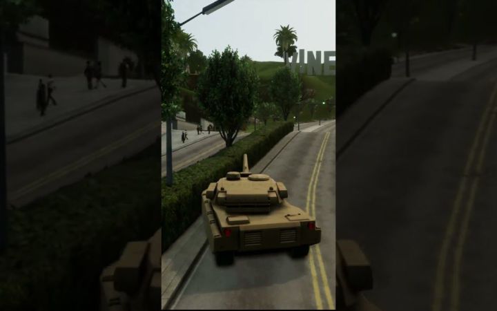 【短视频】GTASA-原版对比最终版植被截图