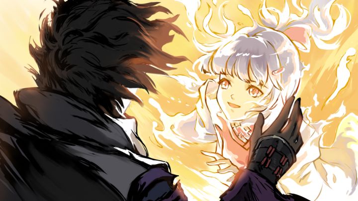 【忍界共创计划】苍牙x绫羽 手书 — 粘着系苍牙の15年ネチネチ截图