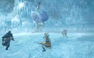 《怪物猎人崛起 曙光》冰人鱼龙、熔翁龙实机演示