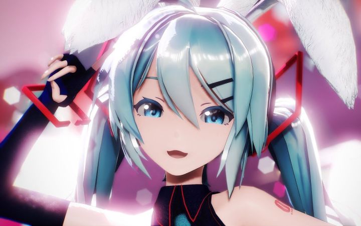 【MMD】兔子洞【Sour式初音ミク】【搬运】截图
