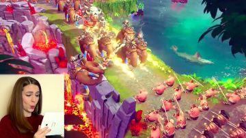 狩猎建城训练军队，风靡海外的原始人策略大作跨服大战正式开始。