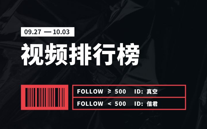 Vyou微你名人榜·视频榜（9.27-10.03）截图