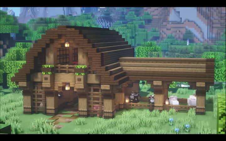 【Minecraft】建造一间养殖场截图