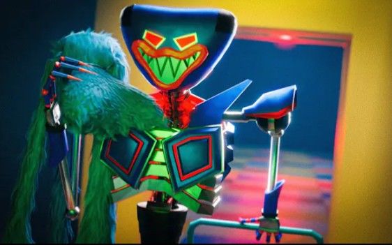 【搬运】Poppy playtime 同人动画-Robot Huggy wuggy vs Huggy saddy #4截图